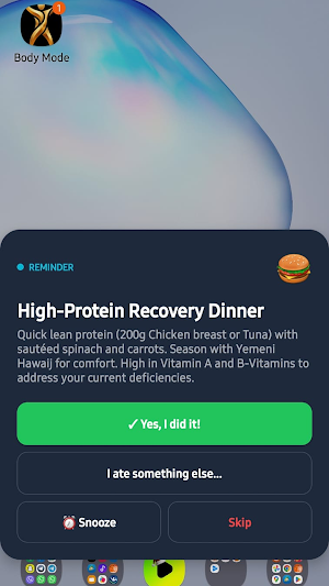 Body Mode: AI Health Planner Screenshot 2