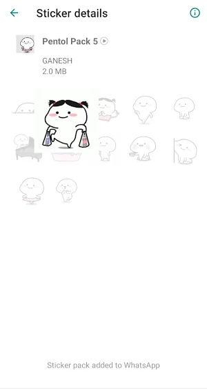 Animated Pentol Stickers Screenshot 3