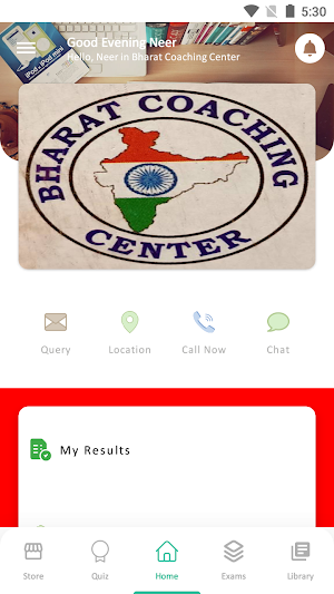 Bharat Coaching Center Screenshot 1