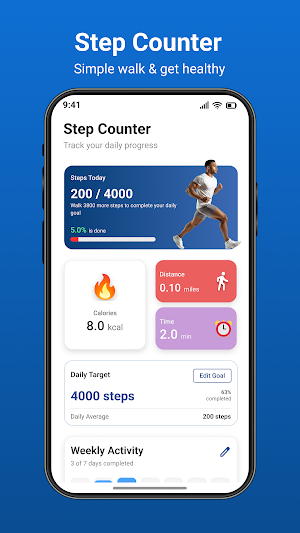 Step Counter - Steps Tracker Screenshot 0