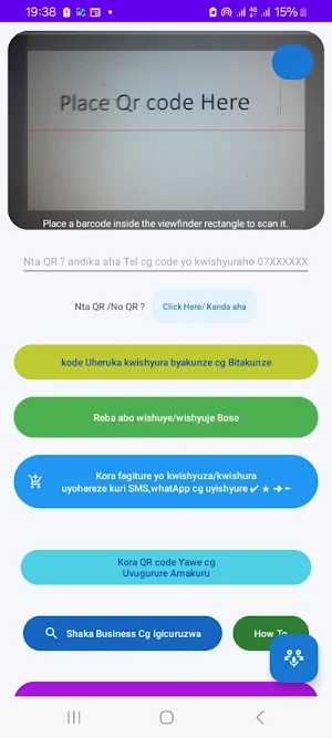 Smart Cashless Faraga Screenshot 1