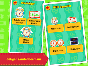 Belajar Jam & Waktu Screenshot 1