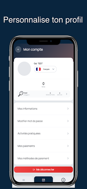 Padel DOM Screenshot 3