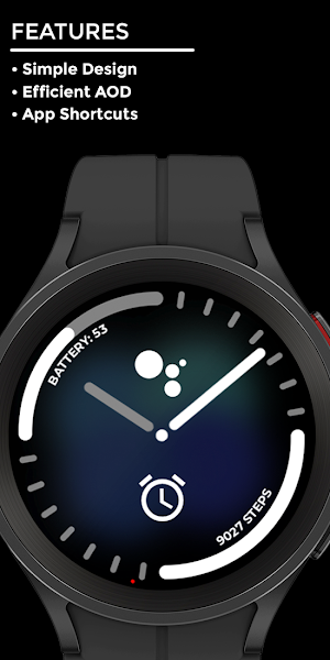 Night 41 - watch face Screenshot 1