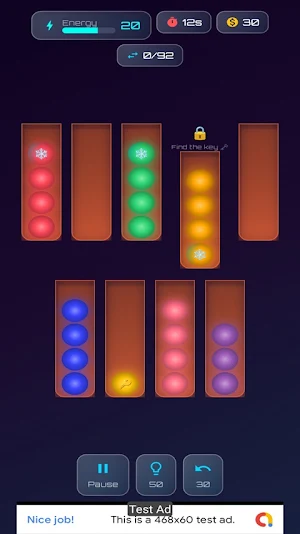Color Sort: Quantum Shift Screenshot 0