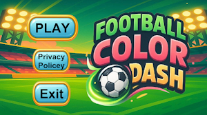 Football Color Dash Game Screenshot 0