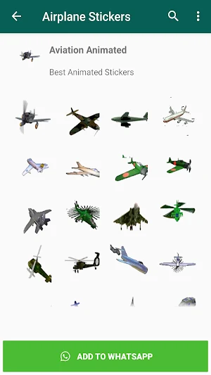 Airplane Stickers Screenshot 0