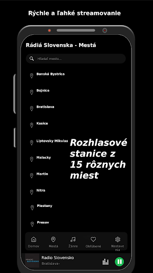 Rádiá Slovenska Screenshot 1