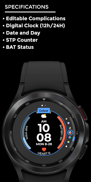 Night 40 - watch face Screenshot 3