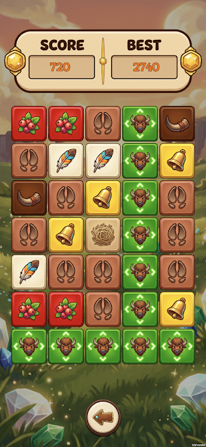 Wild Bison Match Screenshot 1
