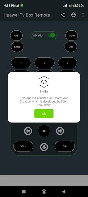 Remote For Huawei Tv Box Screenshot 1