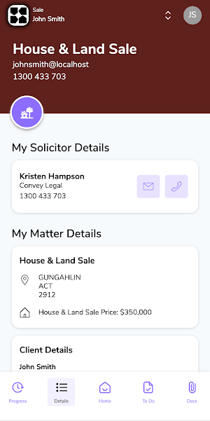 Convey Legal Screenshot 3