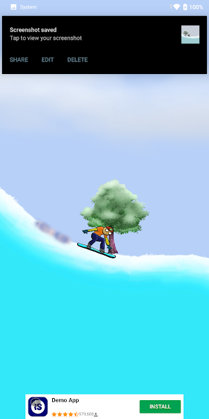 Snow Board Screenshot 1
