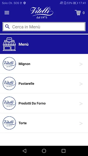 Pasticceria Vitelli Screenshot 2