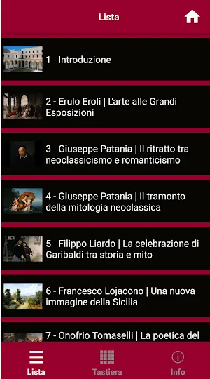 Segni d’Arte Videoguida in LIS Screenshot 2
