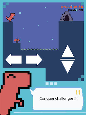 Dino Die Again - Troll Game screenshot 5