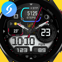 SH019 Watch Face, WearOS watch