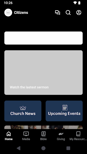 Citizens Church App Screenshot 0
