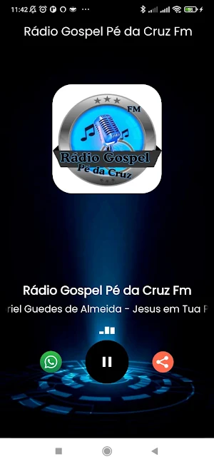 Rádio Gospel Pé da Cruz Fm Screenshot 1