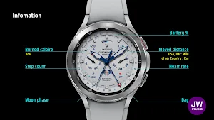 JWSTUDIO_A_018 watchface Screenshot 1