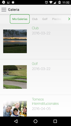 Mi Club App Screenshot 3