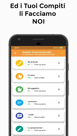 GrammaticaMaster - Analisi Grammaticale Master Screenshot 3