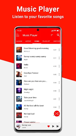 Music Player Acoustic Screenshot 0