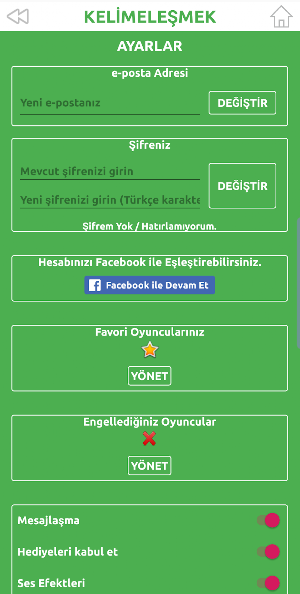 Kelimeleşmek - Online Kelime Oyunu Screenshot 3
