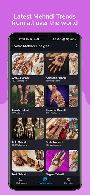 Exotic Mehndi Designs Screenshot 0