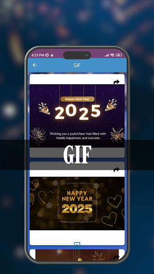 Happy New Year Wishes 2025 Screenshot 3