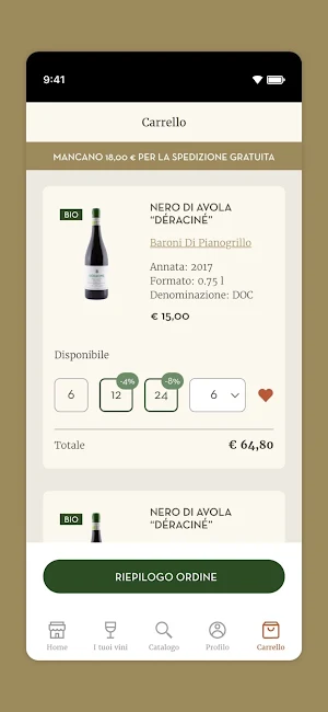 Proposta Vini (Clienti) Screenshot 2