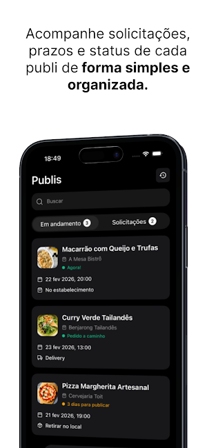 Publifiquei: Para Criadores Screenshot 2