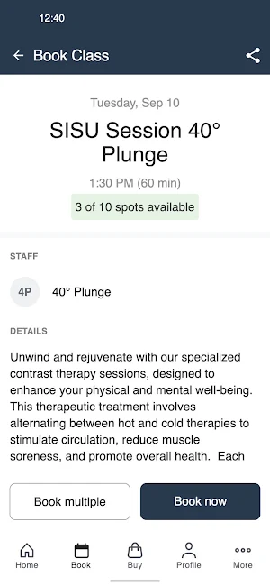 SISU Sauna and Cold Plunge Screenshot 2