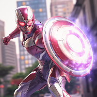 Captain Super hero iron game