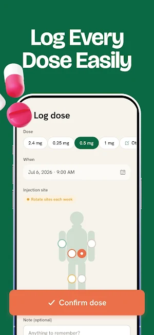 Dosi: GLP-1 Tracker Screenshot 2