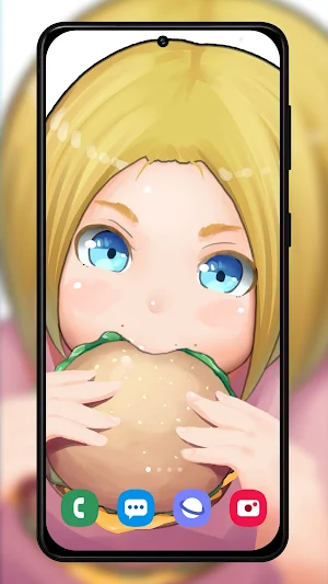 Anime wallpaper background Screenshot 0