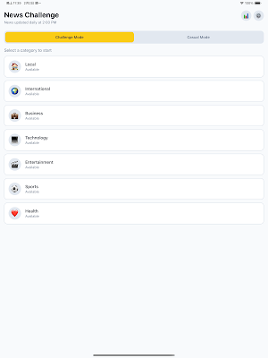 Daily News Quiz & Challenge Screenshot 3