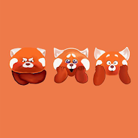 Kawaii Red Wallpaper 4K