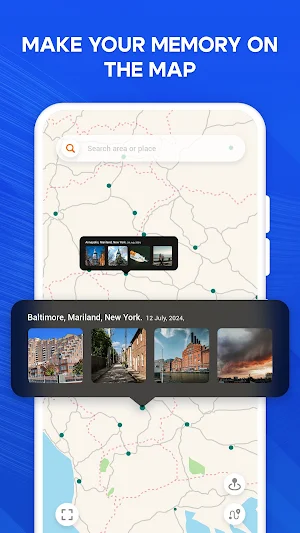 GPS Map Camera Location & Time Screenshot 2