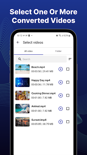 Video to MP3 Converter Screenshot 0