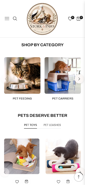 Stork & Paws Screenshot 1