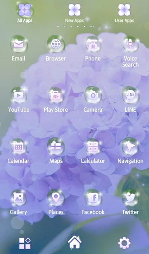 Flower Wallpaper Hydrangea Screenshot 2