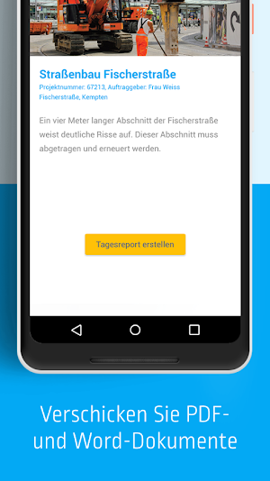 Bautagebuch durch Spracheingab Screenshot 3