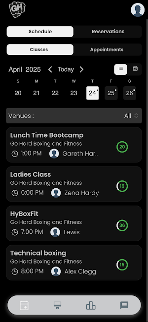GH Boxing & Fitness Screenshot 3