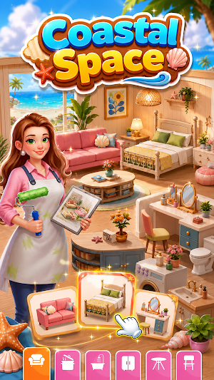 Seaside Room Decor Screenshot 1