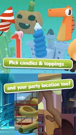 Bamba Birthday Cake - Party an Screenshot 2
