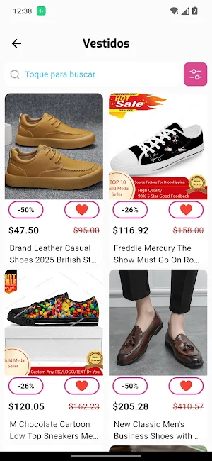 Men shoes shopping online Screenshot 1