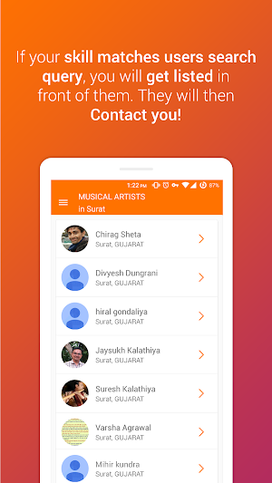 My Swara : Indian Musical Directory Screenshot 1
