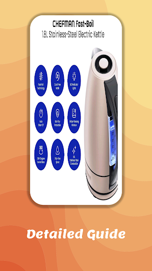 Chefman Electric Kettle Guide Screenshot 1