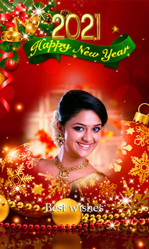 Happy New Year 2021 -  New Year Photo Frame Screenshot 3